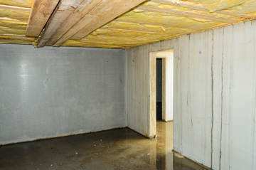 Kellerabteil nach Hochwasser