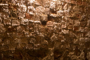 feuchte Kellerwand